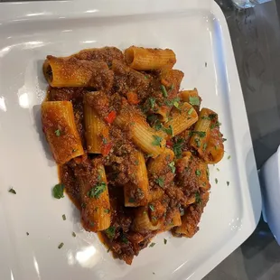Rigatoni Bolognese
