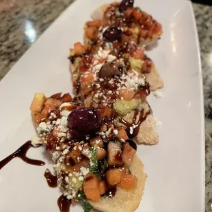 Goat Cheese Bruschette