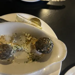 Uncooked world famous stuffed mushrooms.