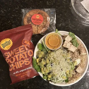 Chipotle Mango Avocado with tofu