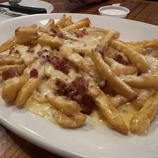 Bacon Alfredo Fries