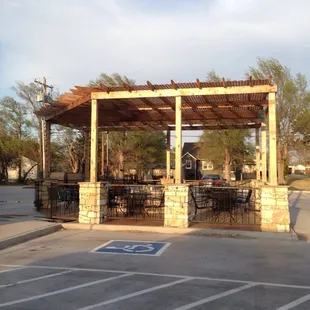Outdoor seating
