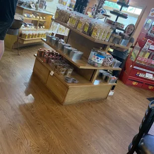 a man standing in a store