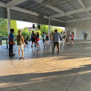 Sunday Salsa on the Green every other week during the summer