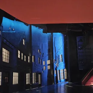 The set of "A Christmas Carol "