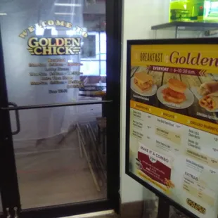 Golden Chick is shut down due to remodeling