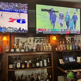 tvs on the wall