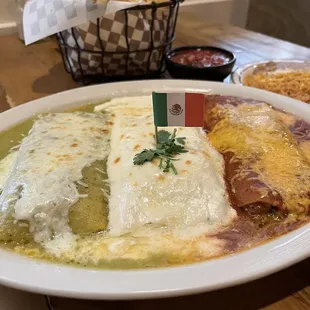 Our Enchilada Platter
