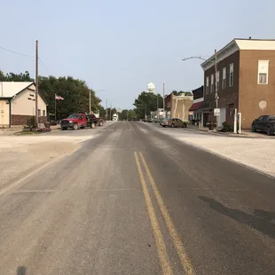 the empty street