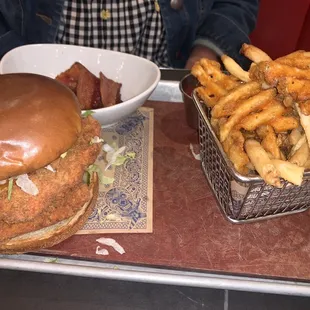 Chicken Sandwich. Excellent.