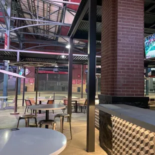 Outdoor dining facing chase field  Go diamondbacks