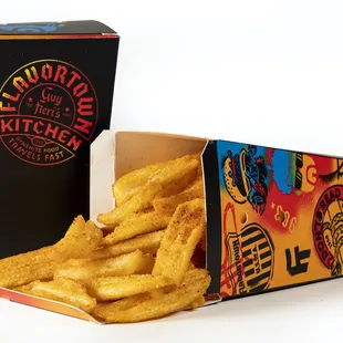 a box of french fries