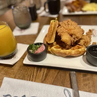 Chicken and Waffle