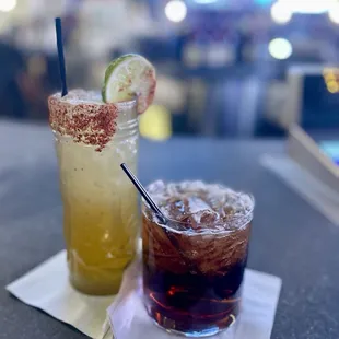 Guy's Mango Heatwave Mule and Jack &amp; Coke