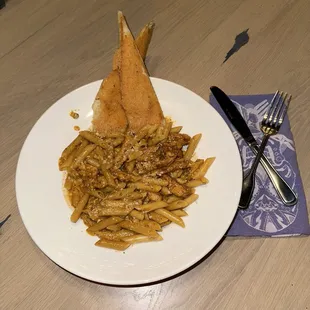 Cajun chicken Alfredo