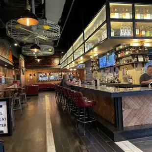 The bar