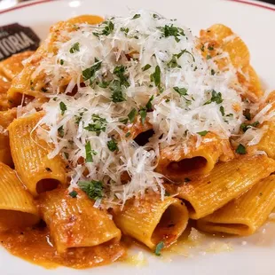 Penne at Guy Fieri&apos;s Trattoria in Eldorado Gaming Scioto Downs in Columbus, Ohio.