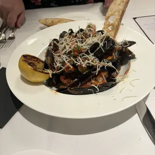 Mussels appetizer