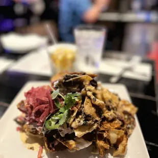 Trash can nachos