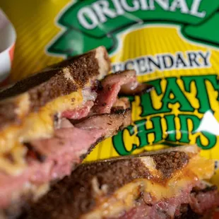 Hot Pastrami and GUY's Chips!