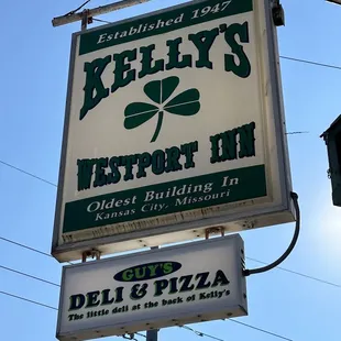 a sign for kelly's irish ii