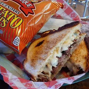 Grabs you a sandwich!