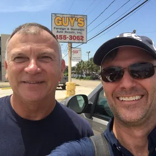 Guy saved our family trip to Florida!  Fixed a leak in our engine coolant pipe same day in a very thoughtful way!  Thanks again Guy!