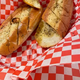 The best garlic bread