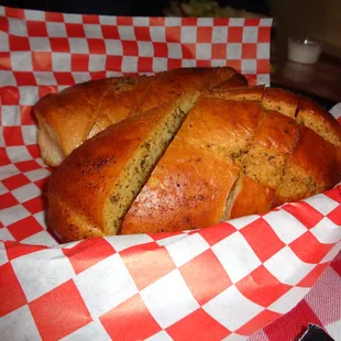 Included Garlic Bread