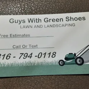 Lawn maintenance and landscaping needs at a low price
