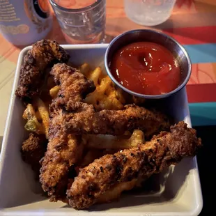 Disco Tenders kids meal