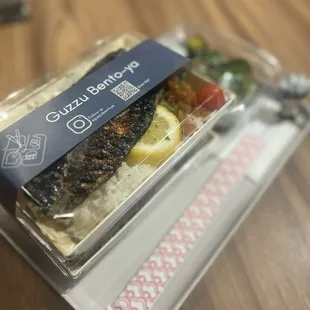 Bento - Shio Koji Marinated Norwegian Mackerel