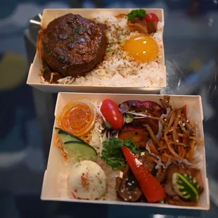 ハンバーグ弁当