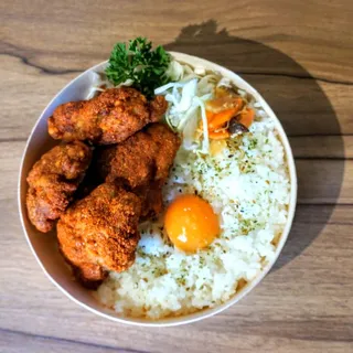 Bento - Jidori Chicken Karaage (Mild or Spicy)