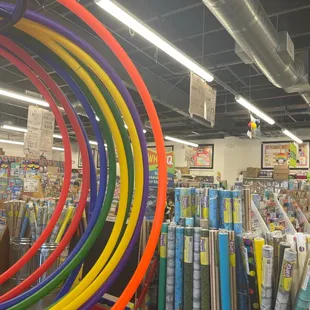 Tons of paper for walls