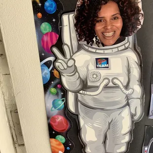 Galaxy boarder, launch into learning bulletin board set .