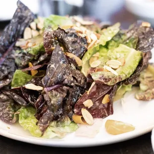 Market Green Salad (Seasonal Fruit and Vegetables, Almond Vinaigrette, Toasted Almonds)