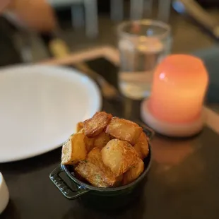 Duck fat fries with vinegar