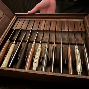 Choose your own steak knife