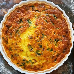 Bacon Scallion Quiche