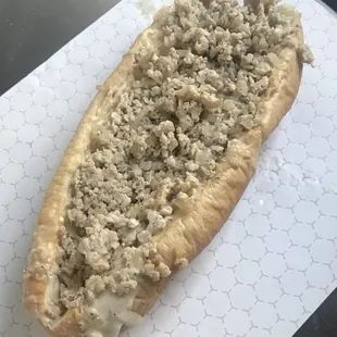 Chicken cheese steak