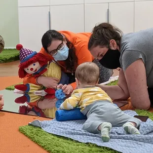 Tummy time in Babies