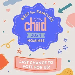 Vote on #17 for Gymboree Southlake as the Best Party Venue for Fun &amp; Games, then reserve your next birthday party!