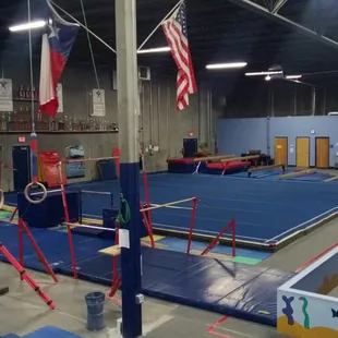 Boys and girls gymnastics