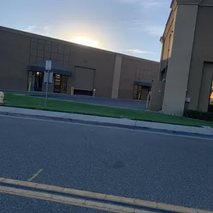 Door of building that was rolled down on me
