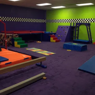 New Kindergym area