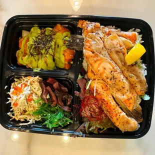 Salmon Paradise Bento Box