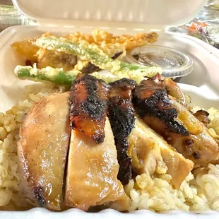Teriyaki Chicken &amp; Tempura Pack.