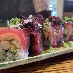 Ahi Poke Roll