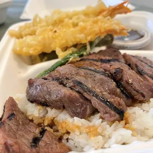 Teriyaki &amp; Tempura Combination